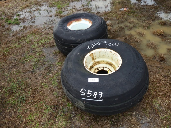 Set of (2) 19L-161 Rims & Tires