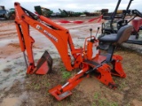 Kubota BH77 Backhoe Attachment for Tractor