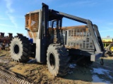 New Holland/Woods Boss MFWD Forestry Tractor: Fire Damaged, Hyd. Winch