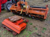 2007 Maschio 280 Rotovator, s/n 079510771 w/ Pallet of Shaft & Extra Parts