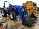 New Holland Workmaster 95 MFWD Tractor, s/n NH1478956: Rollbar, NH 632TL Lo