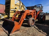 KUBOTA TRACTOR WITH FRONT END LOADER DOES NOT RUN !!