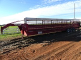 2009 CIRCLE W  40 FT. CATTLE TRAILER s/n - 1C9TB3406E1140597