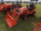 Kubota BX2380 MFWD Tractor, s/n 25738: Rollbar, Kubota LA344 Loader w/ Bkt.