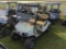 EZGo TXT Gas Golf Cart, s/n 3033407 (No Title): Windshield, Lift Kit, Seatb