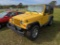 2000 Jeep Wrangler Sport 4WD, s/n 1J4FA49S8YP786310: 2-door, 4.0L Gas Eng.,