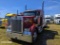 2019 Kenworth W900 Truck Tractor, s/n 1XKWD49X2KJ216410: Stand Up Sleeper,