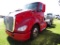 2015 Kenworth T680 Truck Tractor, s/n 1XKYDP9X1FJ457391: T/A, Day Cab, Pacc