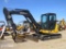 2020 John Deere 60G Mini Excavator, s/n 1FF060GXCLJ293430: Encl. Cab, Hyd.