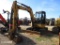 2016 Cat 305E2CR Mini Excavator, s/n H5M01249: Encl. Cab, Rubber Tracks, Hy