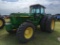 John Deere 4960 MFWD Tractor, s/n RW4960P009096: Encl. Cab, Rear Duals, Rea