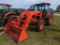 2019 Kubota M5-111HD Tractor, s/n 58535: LA1854 Loader, Meter Shows 1886 hr
