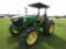 2015 John Deere 5075E MFWD Tractor, s/n 1PV5075EHFY110740: Rollbar Canopy,