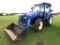 2022 New Holland Workmaster 75 MFWD Tractor, s/n ELRT4S75AMAX03537: C/A, 55