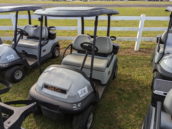2022 Club Car Electric Golf Cart, s/n JE2220-287586 (No Title): Top, w/ Cha
