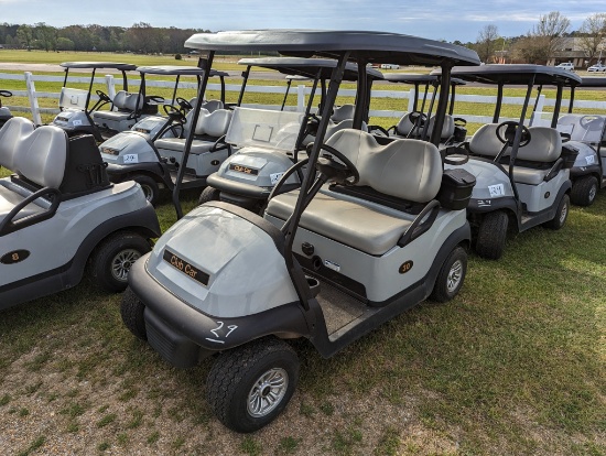 2022 Club Car Electric Golf Cart, s/n JE2220-287585 (No Title): Top, w/ Cha