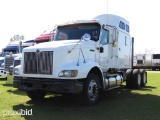 2000 International 9400 Truck Tractor, s/n 2HSCNAER8YC087114: T/A, Sleeper,
