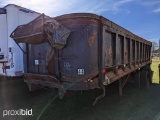 1978 Palmer End Dump Trailer, s/n ST-1482 (No Title - Bill of Sale Only)