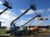 2011 Genie S60X Boom-type Manlift, s/n S60X11-21997: Meter Shows 2185 hrs (