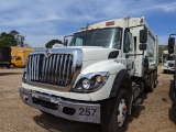 2018 International 7600 Garbage Truck, s/n 3HTGSSNT9JN542815: T/A, Diesel,