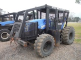 New Holland TS6.120 MFWD Tractor, s/n NT00106M: Woods Boos Forestry Pkg., C