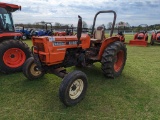 Kubota M4030S Utility Special Tractor, s/n 20375: 2wd, Canopy, Meter Shows