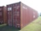Used 40' Shipping Container, s/n ZCSU7007584