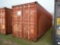 Used 40' Shipping Container, s/n TRLU7517836