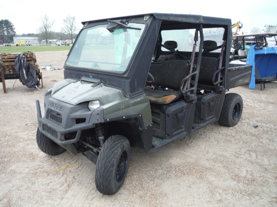 2014 Polaris Ranger Crew 4WD Utility Vehicle, s/n 4XAWH76A8E2302439 (No Tit