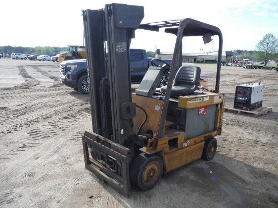 Cat MC60S Forklift, s/n 8BB00296 (Salvage): No Charger, No Forks, 36V (Owne