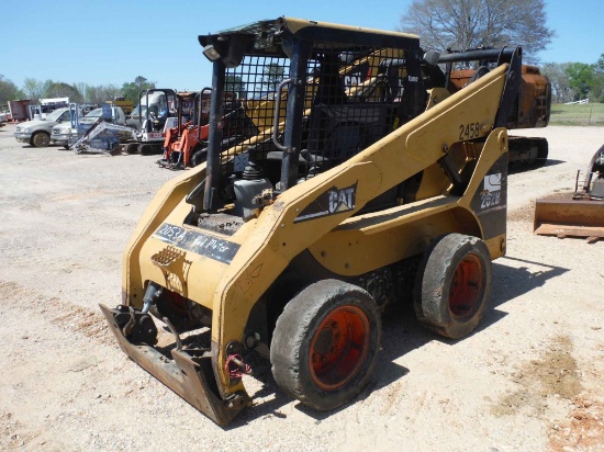 2005 Cat 262B Skid Steer, s/n PDT02458 (Salvage): Bad Engine, No Bkt.