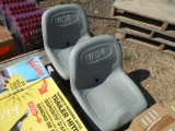 Gray Tractor Seat