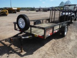 2013 Caliber 12' Trailer, s/n 1TTAG612XD1018321 (No Title - Bill of Sale On