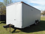 Enclosed Trailer (No Title - Bill of Sale Only): 1/2 Bath, T/A