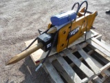 Unused Trojan 2021 TH50 Hydraulic Hammer, s/n 216123 for Skid Steer
