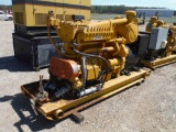 Cat D-343 300KW Generator, s/n 62B9778: Meter Shows 991 hrs