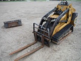 2014 Vermeer S800TX Stand-On Skid Steer, s/n 1VRB070A0E1001015 (Salvage): w
