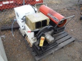 Pallet of Power Inverters, Chop Saw & Barrel Heater