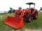 Kubota M7060D MFWD Tractor, s/n 73478: Rollbar Canopy, LA1154 Loader w/ Bkt