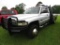 2002 Dodge Ram 3500 4WD Flatbed Truck, s/n 3B7MF33602M205903: 5.9L Cummins