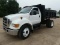 2004 Ford F650 Single-axle Dump Truck, s/n 3FRNF65T14V690285: Cat C7 Eng.,