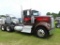 2014 Kenworth W900B Truck Tractor, s/n 1XKWD49X7EJ409463: T/A, Day Cab, Cum