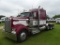 2012 Kenworth W900L Truck Tractor, s/n 1XKWP4EX7CJ300544: Factory Tri-axle