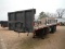 40' Flatbed Trailer (No Title - Bill of Sale Only - Inoperable - Excessive