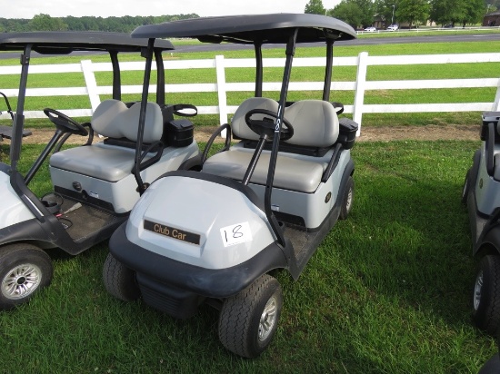 2022 Club Car Electric Golf Cart, s/n JE2220-287585 (No Title): Top, w/ Cha