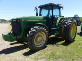 1999 John Deere 8300 Tractor, s/n RW8300P021044: Encl. Cab, Rear Duals, Fro