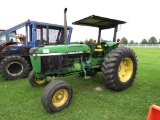 John Deere 2555 Tractor, s/n L02555AB40938: 2wd, Meter Shows 8881 hrs