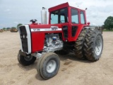 Massey Ferguson 1135 Tractor, s/n 9B69786: 2wd, Rear Duals, Meter Shows 377