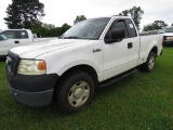 2007 Ford F150 Pickup, s/n 1FTRF122X7NA43302: 2wd, Gas Eng., Auto, Odometer