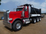 2019 Peterbilt 389 Tri-axle Dump Truck, s/n 1NPXX4EX2KD234247: Cummins X15